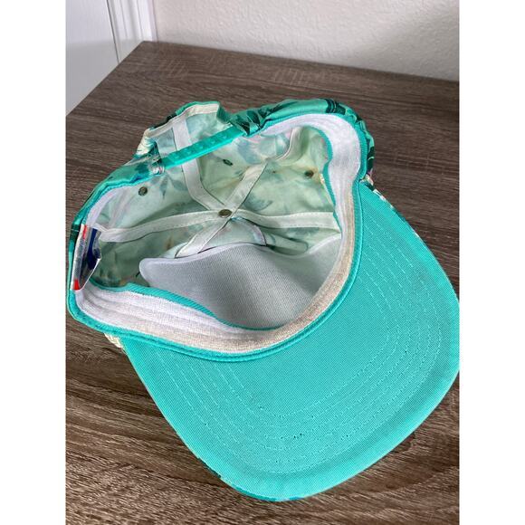 Vintage 1990 MacMillan Bloedel Floral Courtyard Snapback Hat Made in Taiwan - Picture 12 of 13